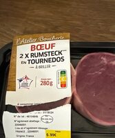 Rumstek en tournedos