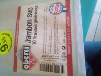 Jambon sec 10 tranches