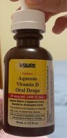 Aqueous Vitamin D Oral Drops