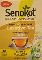Natural Senna Leaf Lacative* Tea