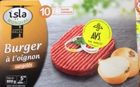 Burger à l'oignon surgelés