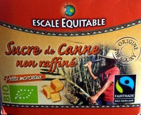 Sucre de canne non raffiné, petits morceaux