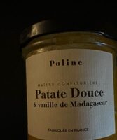 Confiture patate douce et vanille de Madagascar