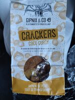 Crackers coco curry