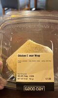 Ceasar chicken wrap