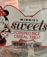 Crisped rice cereal treat