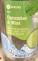 CUCUMBER Mint Sparkling water