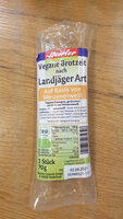 Vegane Brotzeit nach Landjäger Art