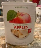 Sliced dehydrated Apples