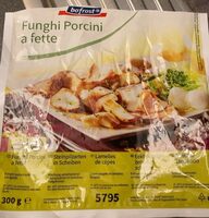 Funghi porcini a fette