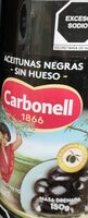 Aceitunas negras Carbonell sin hueso 340 g
