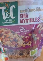 Muesli croustillant Chia Myrtilles