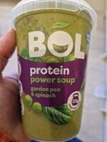 Protein powder soup garden pea & spinach