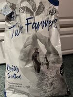 Lightly salted  hand cooked crisps