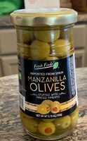 Imported Manzanilla Olives Stuffed With Minced Pimento