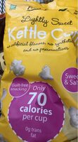 Lightly sweet kettle corn