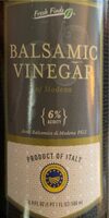 Balsamic vinegar