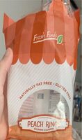 Fresh Finds Peach Rings Gummi Candy