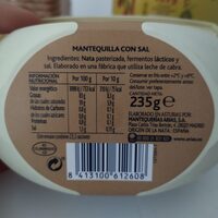 Mantequilla con sal