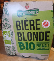 Bière blonde bio
