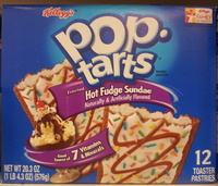 Pop Tarts Hot Fudge Sundae