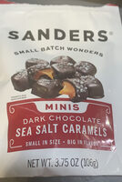 Minis Dark Chocolate Sea Salt Caramels