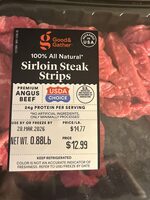Sirloin Steak Strips