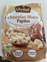 Chocolat blanc pépites