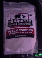 Peach Cobbler Homemade Baking Mix