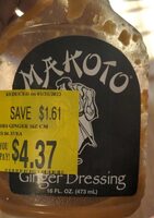 Ginger dressing