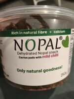 Nopal snack with chili
