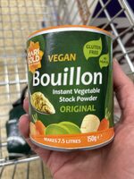 Vegan bouillon instant vegetable stock powder