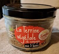 Terrine végétale de campagne aux 5 baies