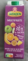 MULTIFRUITS, boisson à base de jus de fruits et de jus filtré désucré