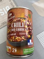 Chili con carne -boeuf