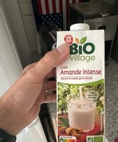 Lait amande  intense bio