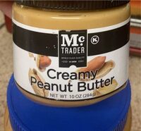 Creamy peanut butter