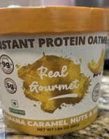 Banana Carmel Protein Oatmeal