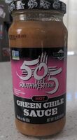 Hot green chile sauce