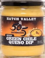 Queso Dip, Medium Green Chile