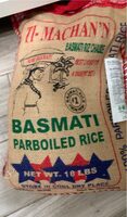 Arroz basmati parboiled rice