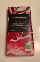 Chocolat noir Spiruline Amandes