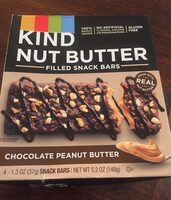 Nut Butter Filled Bar Chocolate Peanut Butter