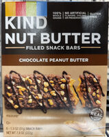 Kind Nut Butter Filled Snack Bars Chocolate Peanut Butter