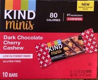 Minis Bar Dark Chocolate Cherry Cashew