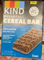 Kind Breakfast Cereal Bar Chocolate with Almonds