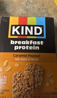 Kind Breakfast Protein Caramel Peanut