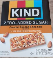Zero Added Sugar Caramel Almond & Sea Salt