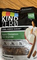 Zero apple cinnamon nut granola