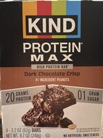 Dark chocolate crisp